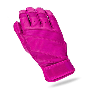Gants de combat de baseball professionnels en cuir rose, confortables et offrant une protection optimale pour les mains, avec service OEM. - Product Image 3