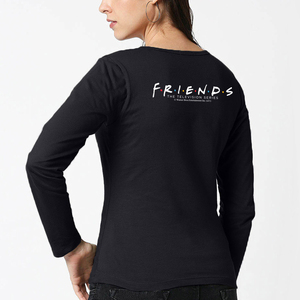 Camiseta de Mujer con Logotipo de Central Perk, Cuello Redondo, Manga Corta, 100% Algodón, Estilo Casual, Estampado Jersey, Corte Regular - Product Image 2