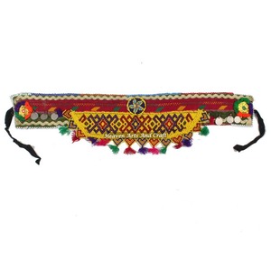 Vintage Belt Belly Dance Bead Afghani Traditional Waist Belt Kuchi Tribal BB075A <b>Old</b> Banjara Real Vintage Handmade Beaded Belts - Product Image 1