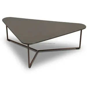 Mesa de Centro de Hierro de Lujo, Hecha a Mano, Estilo Moderno, Mesa de Comedor Cuadrada, Acabados Dorados, Estructura Metálica, ZAHID EXPORTS, Ecológica, para Interiores - Product Image 1