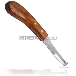 Couteau à sabots vétérinaire SIGAL MEDCO SM-VT-0117 en acier inoxydable allemand réutilisable, certifié CE Classe I, professionnel pour animaux de compagnie (vente en gros) - Product Image 6