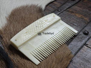 Peine de Pelo de Hueso Hecho a Mano de Lujo Tradebyd, Herramienta Premium para el Cuidado del Cabello, para Desenredar y Peinar Suavemente - Product Image 4