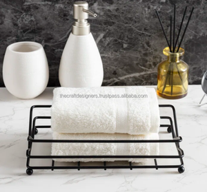 Support de mouchoirs en métal le plus tendance porte-serviettes en métal fini plaqué or panier de serviettes de bonne qualité à bas prix - Product Image 6