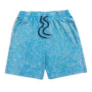 Shorts de jogging décontractés pour hommes en velours côtelé 100 % coton de haute qualité avec cordon de serrage et poches, séchage rapide, pour la course et l'entraînement - Product Image 1