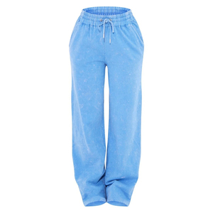 Pantalon de jogging très demandé, délavé à l'acide, 100% coton biologique respirant et confortable, avec logo personnalisé, impression DTG et impression en relief. - Product Image 5