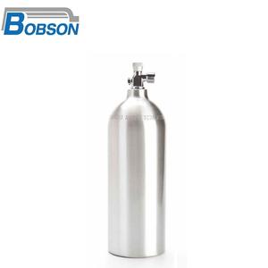 ถัง CO2อลูมิเนียม1800psi ขนาด2000มล. ได้รับการรับรองมาตรฐาน ISO สำหรับใช้ในอุตสาหกรรมเครื่องดื่มและใช้แบบร่างโซดา - Product Image 1