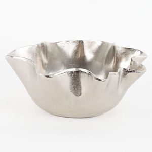 Decorative Steel Floral Vase Elegant Home Accent Crafted For Dining Room Coffee <b>Table</b> Centerpiece Floral Display Collection - Product Image 5