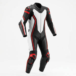 Chaquetas de motocicleta de cuero genuino personalizadas para adultos, ropa de motocicleta transpirable, resistente al viento y de secado rápido, a la venta a bajo precio. - Product Image 5