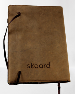 Carnet de notes personnalisé avec logo promotionnel, agenda hebdomadaire, carnet de gratitude pour femmes, en cuir de buffle couleur marron naturel - Product Image 4