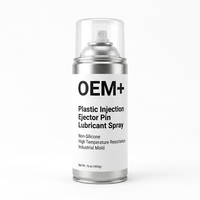 Spray lubrifiant pour broches d'éjection en plastique, haute performance, sans silicone, résistant aux hautes températures, pour moules industriels