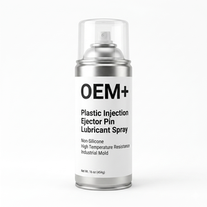 Lubricante en Aerosol para Pernos Expulsores de Inyección de Plástico, Sin Silicona, Resistente a Altas Temperaturas, para Moldes Industriales - Product Image 1