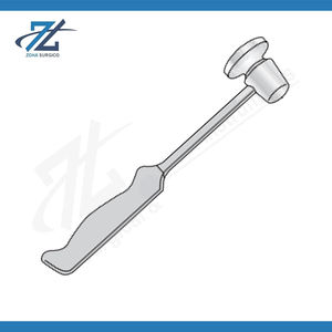 Maillet manuel en acier inoxydable avec poignée pistolet, 240 mm de long, 580 g, pour instruments chirurgicaux, certifié CE, haute qualité, fabricant - Product Image 2