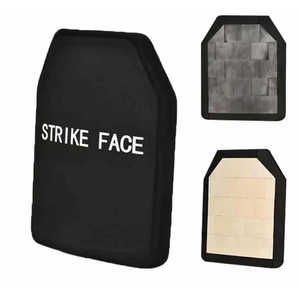 Plaque d'armure composite en alumine PE, face de frappe, protections de poitrine avant et arrière, plaques d'insertion III IV 3 4 - Product Image 5