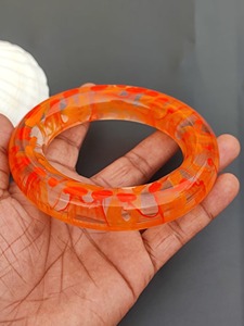 Pulseras de Resina de Caoba de Color Intenso, Acabado Sólido, Precio de Fábrica al por Mayor - Product Image 1