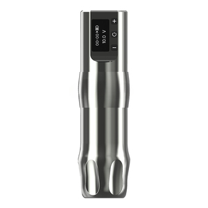 Máquina de tatuaje rotativa inalámbrica, pluma de tatuaje permanente, velocidad ajustable, mango ergonómico, motor sin núcleo, aleación de aluminio - Product Image 6