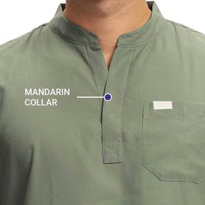 Tenues Médicales Hôpital : Ensembles Ignifuges Unisexe en Tissu Polyester Respirant – Blouses et Pantalons d'Infirmière Nouveau Style - Product Image 6