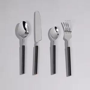 Designer Kitchen <b>Flatware</b> Stainless Steel Cutlery Set Crafted for Trendy Homes and Elegant Table Display - Product Image 4