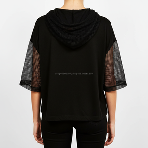 Women <b>Mesh</b> Jersey <b>Top</b> Oversized Cropped Sublimation Quick Dry Custom OEM Wholesale - Product Image 2