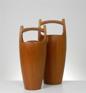 Seau à glace en bois 100% naturel, best-seller, refroidisseur à vin rouge en bois pour accessoires de bar - Product Image 3