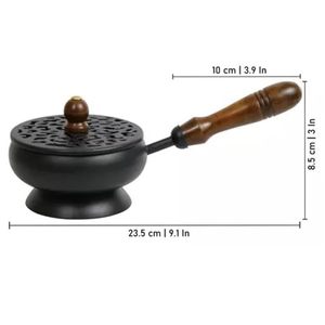 Brûleur métallique religieux décoratif, design compact, écologique, fait main, pour la décoration de table basse ou d'étagère, faible coût, M/S SHAAD - Product Image 3