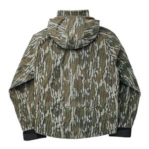 Chaqueta de Caza de Aves Acuáticas Ultra Cálida con Diseño Personalizado y Estampado de Selva, Camuflaje Verde Oscuro, Impermeable - Product Image 6