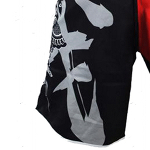 กางเกง MMA คุณภาพสูงสำหรับผู้ชาย พิมพ์ลายแบบ Sublimation ผ้าโพลีเอสเตอร์/คอตตอน น้ำหนักเบา ดีไซน์ล่าสุด สำหรับศิลปะการต่อสู้ - Product Image 2