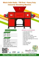 Broyeur de ferraille semi-automatique le plus vendu, capacité 500-1000 kg/h pour le recyclage industriel