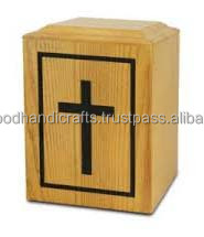 Urnas de madera, urna de cremación para adultos, urna pulida de madera hecha a mano, urnas funerarias, urna de entierro a bajo precio - Product Image 2