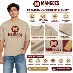 Camiseta con Diseño Gráfico Personalizado, 200 GSM, Poliéster Jersey, Transpirable, Impresión Serigráfica, Corte Holgado, Casual, Manga Corta - Product Image 6