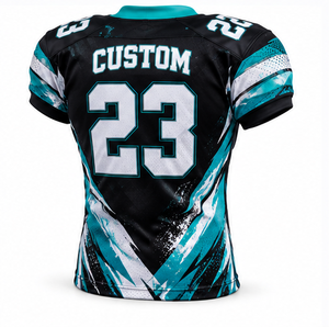 Camiseta de Práctica de Fútbol Americano Personalizada, Ligera, Transpirable, de Poliéster de Secado Rápido, Uniforme de Entrenamiento, Fabricante Mayorista - Product Image 3