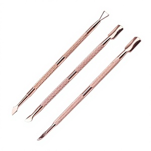 Herramienta de Doble Punta para el Cuidado de las Cutículas, Empujador de Puntas Finas y Limpiador de Residuos para una Preparación Precisa de la Manicura y Resultados Pulidos - Product Image 1