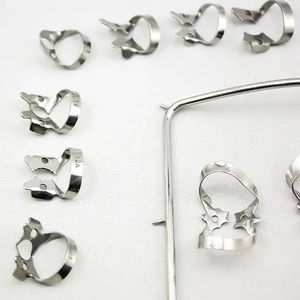 Kit de barrage dentaire manuel réutilisable le plus vendu, pinces de barrage en acier inoxydable de haute qualité, ensemble chirurgical dentaire - Product Image 5