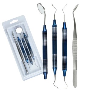 เครื่องมือผ่าตัดทางทันตกรรม BAFA SURGICAL INSTRUMENTS กระจกตรวจฟัน สแตนเลสสตีล ด้ามจับแบบมีลายกันลื่น สีเงิน ระดับ Class I ได้รับมาตรฐาน CE - Product Image 1