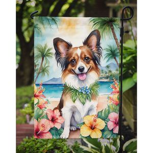 Papillon Luau, Bandera de jardín Multicolor, buzón decorativo, Bandera de patio, pancarta para ilustraciones de Patio y camas de flores, tamaño de jardín - Product Image 3
