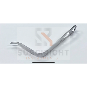 Retractor Hohmann Profesional Manual de Alta Calidad, Clase I, Acero Inoxidable, para Extremidades Superiores e Inferiores, Instrumentos Quirúrgicos Ortopédicos - Product Image 3