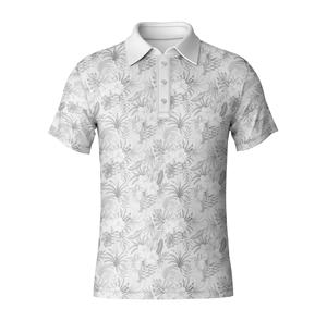 Prix d'usine du Vietnam, grande promotion : Polos de golf pour hommes, conception personnalisée, vente en gros, impression par sublimation, tissu tricoté - Product Image 2