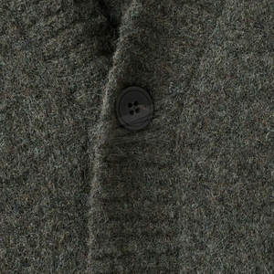 Pull cardigan décontracté en coton respirant à logo frontal pour homme, 100 % coton, prix de gros, le plus vendu - Product Image 5