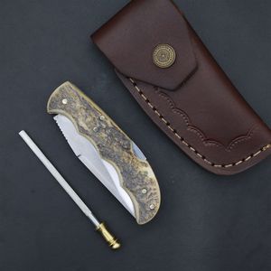 มีดพับสำหรับงานหนัก ใบมีดหนา โครงสร้างแข็งแรง ทนทานต่อการใช้งานหนัก สำหรับงานกลางแจ้ง - Product Image 1