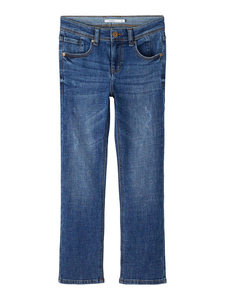 Custom Unisex High Street Denim Jeans 100% Cotton Mid Breathable Straight Style Dark/Light Wholesale for Men - Product Image 6