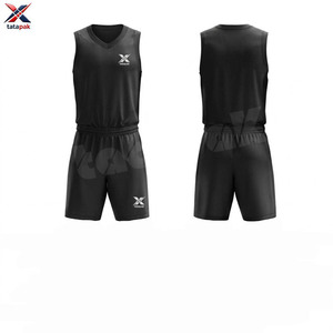 Ensemble de maillots de basket-ball de qualité export, col en V, sans manches, imprimé géométrique sublimé, vêtements de sport pour adultes, toutes saisons - Product Image 2