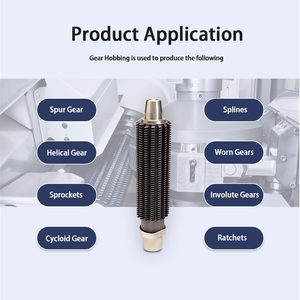 CNC-Zahnradfräsmaschine HSS-Zahnradfräser Hochpräzise Vorfräs-Zahnradfräser - Product Image 3