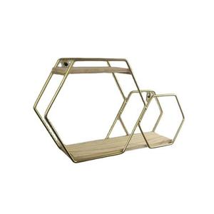 Rustic Wood Wall Shelf Single Tier <b>Cast</b> Iron Bracket Mounted Storage Tray for Living Room wall shelf - Product Image 6