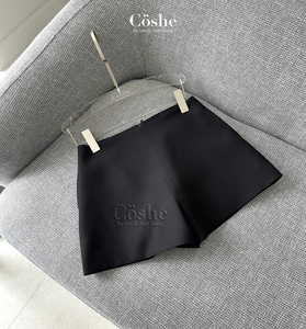 RTS Coshe Paul Shorts Hot Shorts Elegantes Cintura Alta Seda/Algodón Secado Rápido Transpirable Minimalista Mujeres Oficina Ropa Casual - Product Image 1