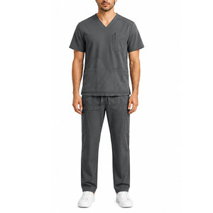 Ensemble de blouses médicales pour hommes, tenue de travail hospitalière, uniforme médical, vêtements de soins de santé, vêtements pour infirmiers et médecins, commande en gros, tricoté de haute qualité - Product Image 3