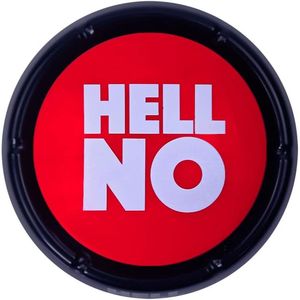 10 Funny Hell <b>No</b> Sound <b>Button</b> Switches Hell <b>No</b> <b>Button</b>-Hilarious Talking Toy for Stress Relief - Product Image 1