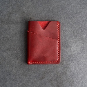 กระเป๋าใส่บัตรกระเป๋าสตางค์แบบมินิมอลสำหรับผู้ชายหรือผู้หญิง LCR-0078E ของขวัญคริสต์มาสงานแฮนด์เมดขนาดเล็ก - Product Image 2