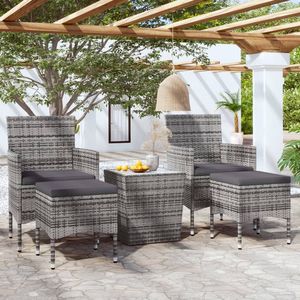 Conjunto de Bistro para Jardín en Gris - Product Image 1