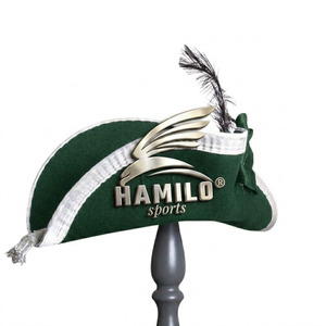 Hot Selling Admiral Bicorn Napoleon Costume Hat for Adults Napoleon Uniform Wool Hat With Custom Color Lace Bicorne Hat - Product Image 3