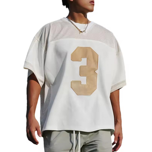 Cropped <b>Box</b> Fit Oversize <b>Drop</b> Shoulder T-Shirts 100% Cotton blank Breathable Anti-Wrinkle Anti-Pilling Men Long Sleeve T Shirts - Product Image 2