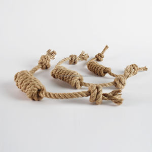 Natural Hemp <b>Rope</b> Tug Dog Toy Wholesale From Vietnam Manufacturer, Eco Friendly <b>Rope</b> Toy For Training And Daily <b>Exercise</b> - Product Image 1